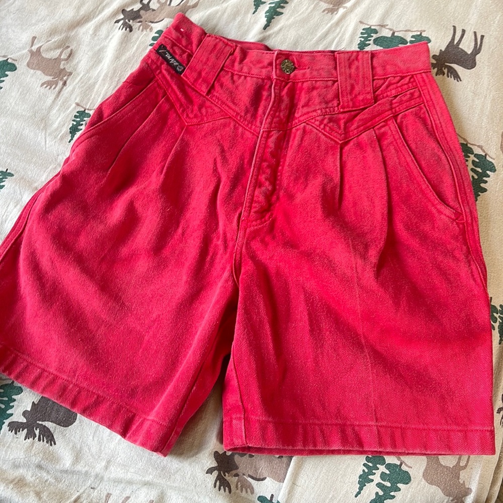 Vintage blaze mom shorts